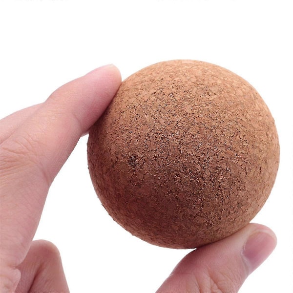 2 Stykker Korkball Vinpropp i Tre, Korkballpropp for Vin Karaffel Flaske Erstatning 5,5 cm [HK]