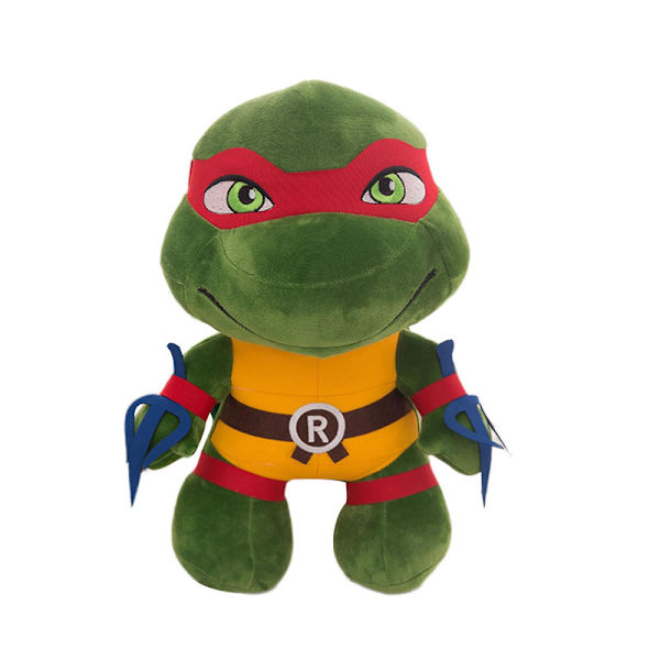Teenage Mutant Ninja Turtles Plysch Tmnt Leonardo Plushie Söta Sköldpadds Plushies Dockor För Barn[HhkK] Red 25cm