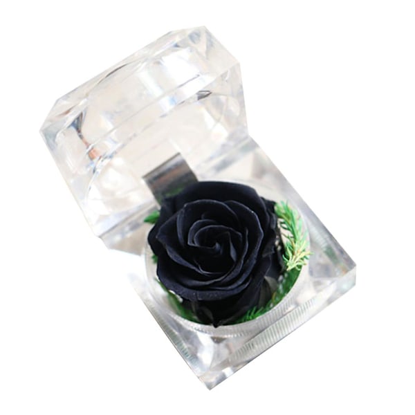 Romantisk Evig Ros Verklighetstrogen Odödlig Konserverad Ros Blomsterdekorationer Gåva[HK] 3