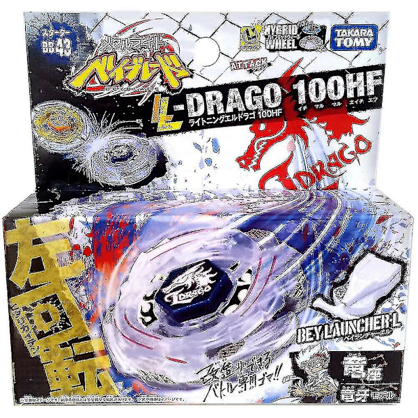 Lightning L-drago 100hf Beyblade Metal 4d Fight (bb43) Starter Set Som Børnedag[HK]