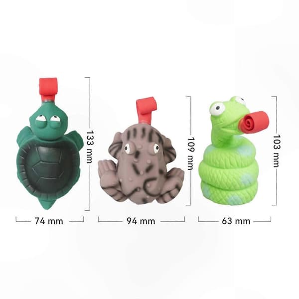 Lett Soft Fløyte Hundeleke for Tygging og Lek[HK] Dark Green