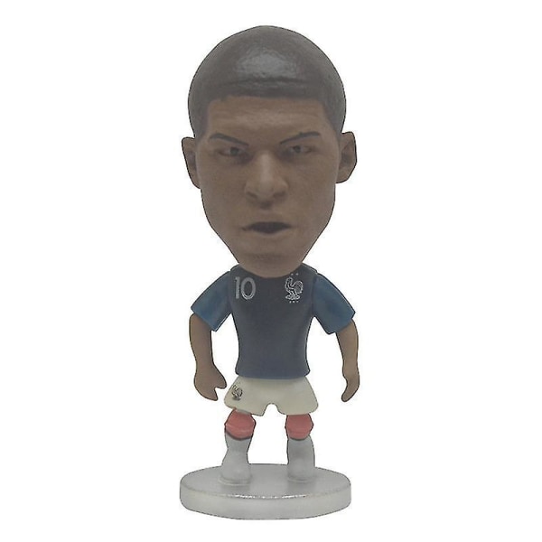 2022 VM Frankrig Mbappe Actionfigurer Fodboldstjerner Dukke Legetøj 6,5 cm [HK]