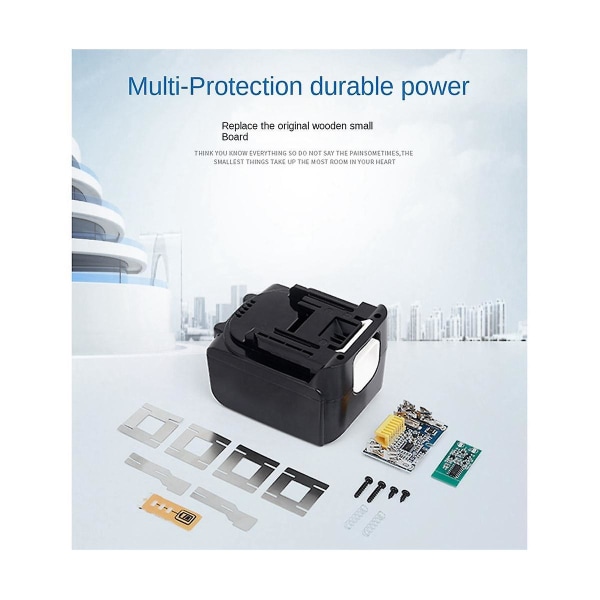 Byte av Mutian Electric Tool Lithium Battery Protection Board Shell Tillbehörssats Lämplig för ([HK])