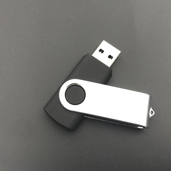 16 GB USB-minne, svart, ett paket flash-enhet USB 2.0 minneskort lagringsenhet flash-enhet ([HK])