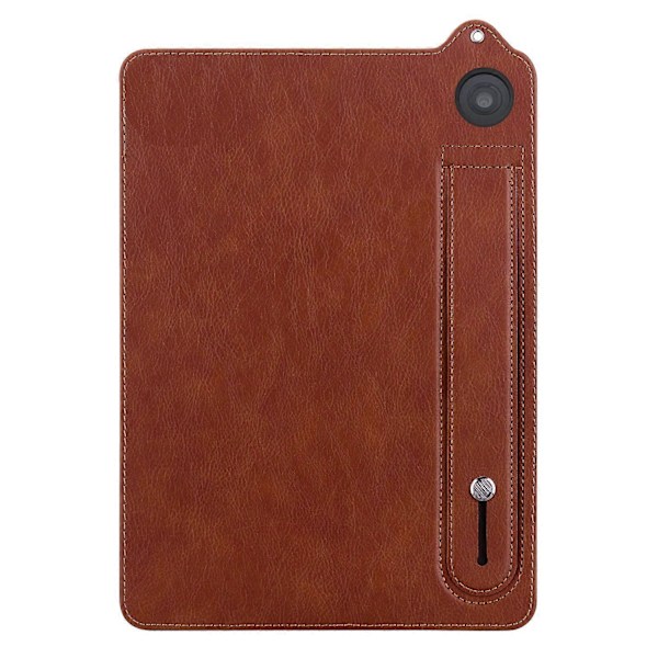 Etui med håndrem, støttefod og lædercover til Amazon Fire HD 8 (2024)/(2020) [HK] Style C Multicolor