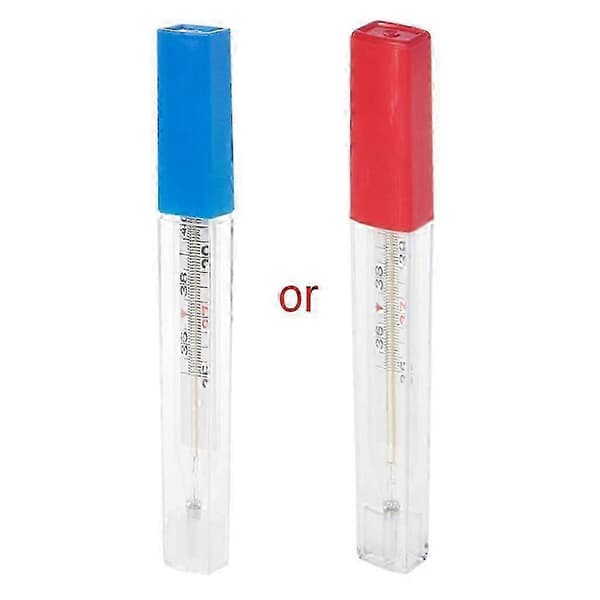 Kvicksilvertermometer med stor skärm för klinisk temperaturmätning[HK] Multicolor