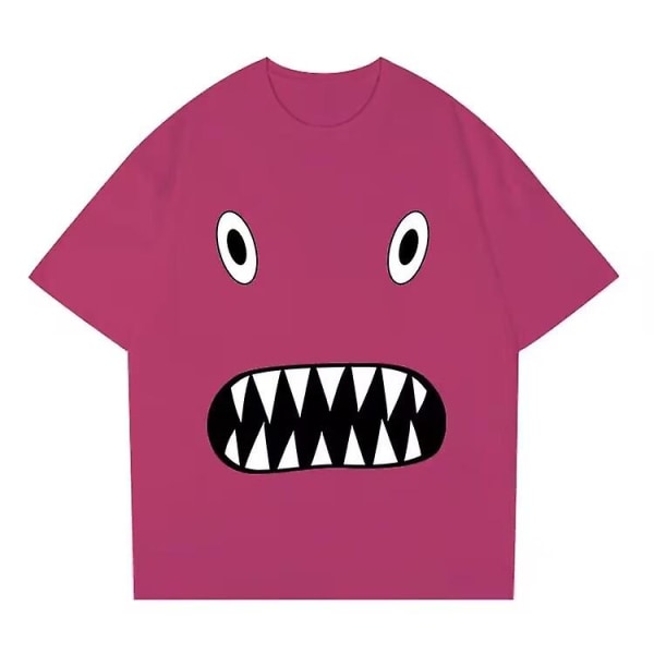 2022 Piger Drenge Rainbow Friends T-shirts Sommer Kortærmede Børne Print tegneserie T-shirts[HK] Pink 160