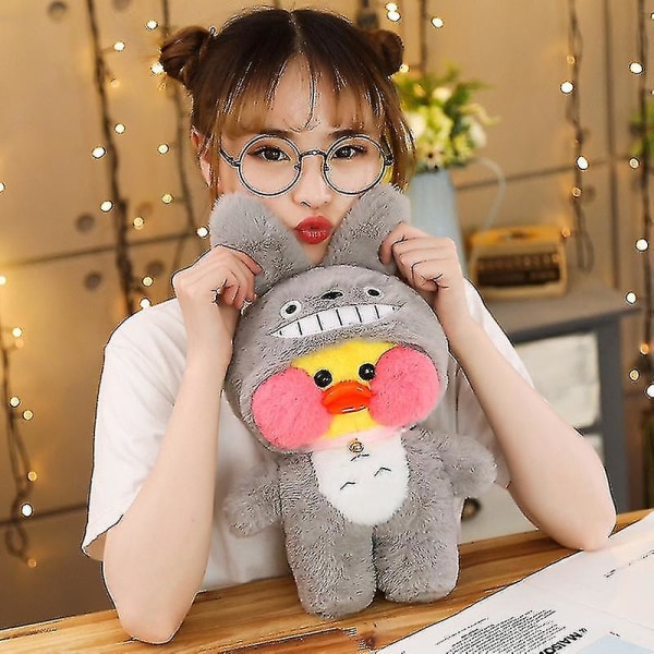30cm Søt Lalafanfan Cafe And Til Enhjørning Totoro Panda Plysjleker Fylte Myke Dyre Dukker Til Barn Jenter Bursdagsgaver[HK] mouse