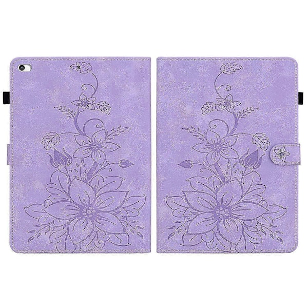 Emed Læder Etui Til iPad mini 5 / 4 / 3 / 2 / 1[HK] Purple