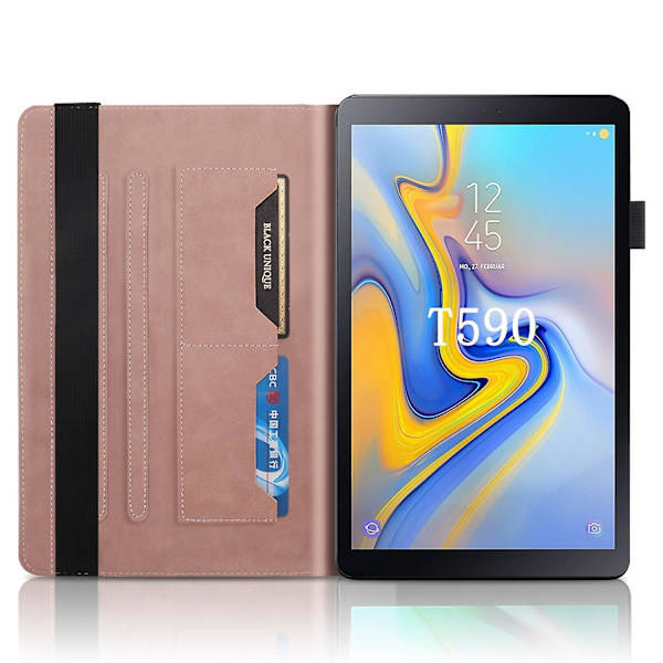 Læderetui til Samsung Galaxy Tab A 10.5 T590 til Samsung Galaxy Tab A 10.5 T590[HK] Pink gold