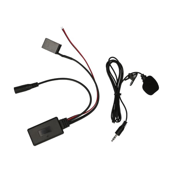 6000 CD-enhet BT 5.0 Aux ljudadapter mikrofon handsfree-kit ersättning för Ford 6000CD stereo [C][NC]