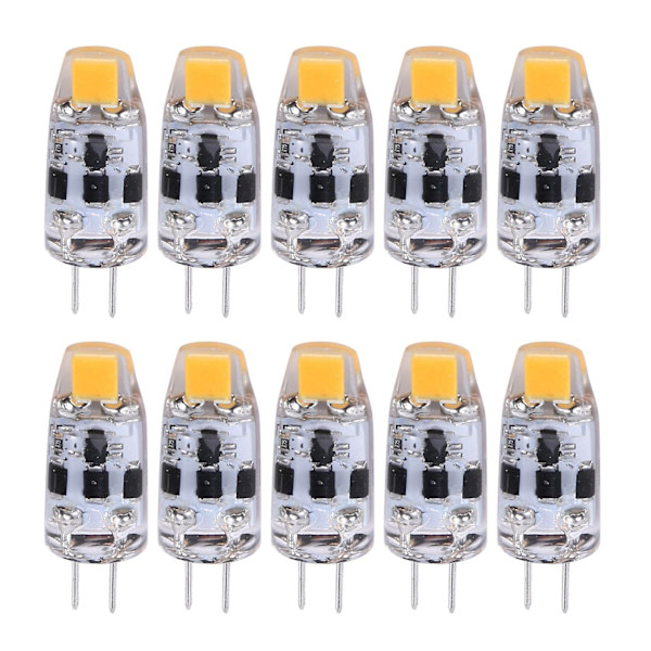 G4 Pære 2w G4 LED Pære Er Ækvivalent Til 20w G4 Halogen Pære Udskiftningsdel, G4 Base AC/DC12v-24v[HkkK]