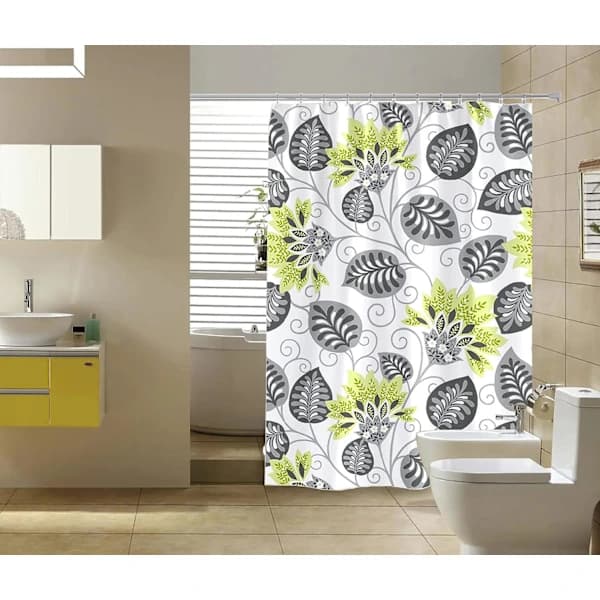 Dusjforheng 120cm x 180cm Vannavstøtende Polyester