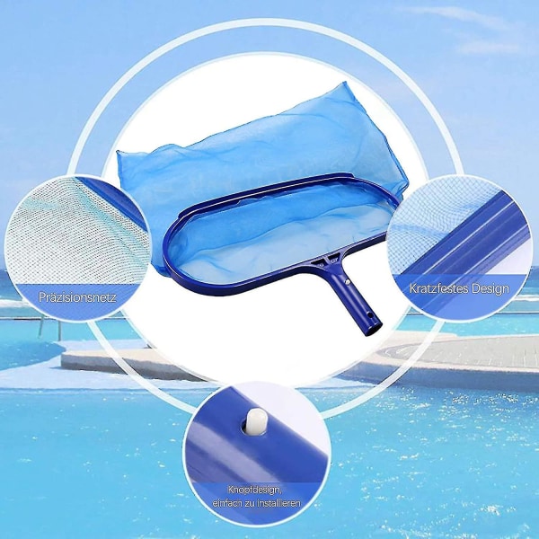 HKK Professional Pool Landing Net - Pool Landing Net - Landing Nett - Landing Nett For Spas, Pool, Hot Tubs and Cleaning Sheets