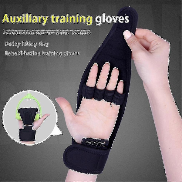 Finger Anti-spasticitet Rehabilitering Assisterande Träningshandskar - pengjun[HK]