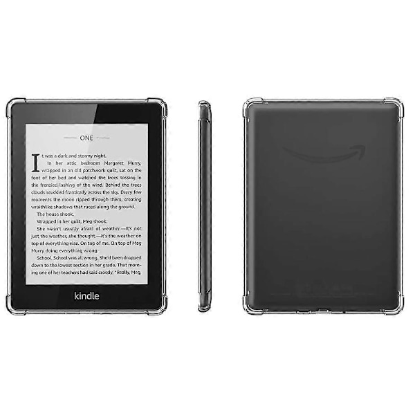 Genomskinligt skal för Kindle Paperwhite 12:e generationen (2024 års modell) Ultratunt transparent [HK] Airbag anti drop shell