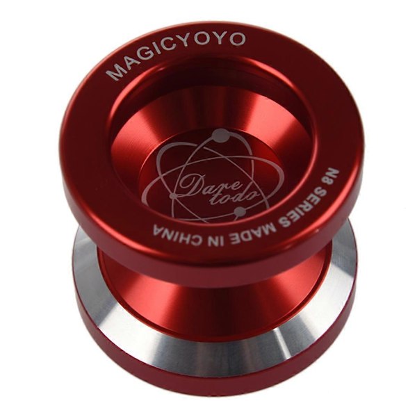 N8 Super Professionell YoYo + Snöre + Gratis Väska + Gratis Handske (Röd)[HK] Red