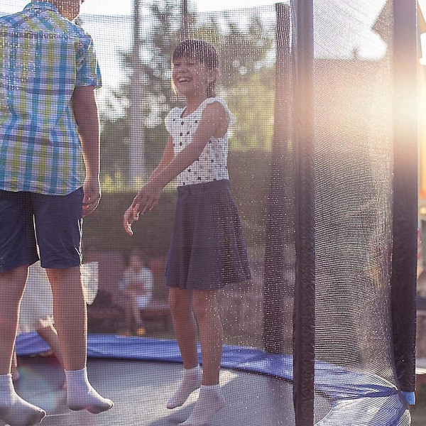 Suojaverkon vaihtoverkko trampoliinille 183 cm puutarhatrampoliinin vaihtoverkko 6 tangolle verkko ulkona Varaosien repeämisenkestävä UV-säteilynkestävä[HK]