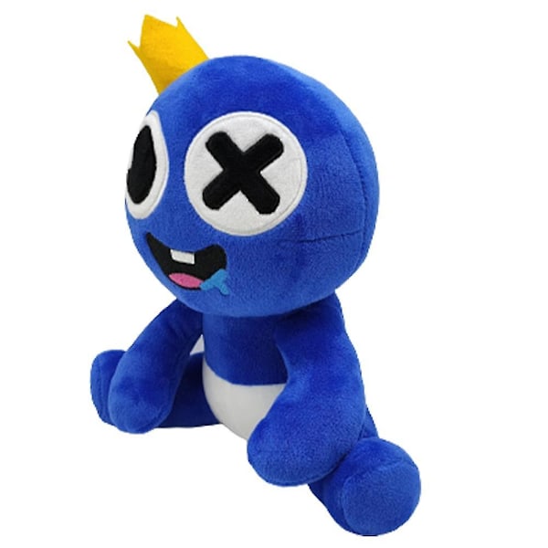 Roblox Rainbow Friends Plysch Baby Leksak Mjuk Fylld Kramdocka Barnpresent Blå