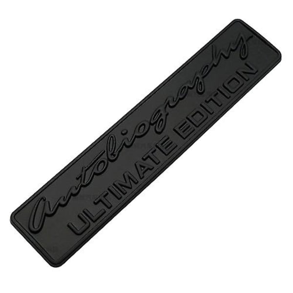 silver/chrome Range Rover Autobiography Ultimate Edition Baklucke Emblem [HK] black