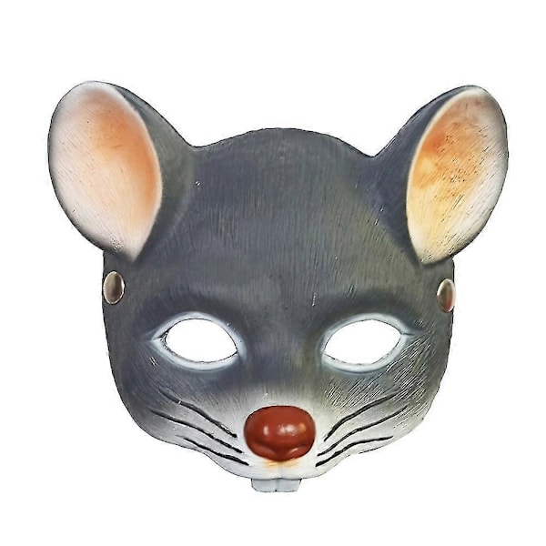 Hiiren naamio Lasten Hiiren Puolinaamio Naamiaiset Halloween Cosplay Rekvisiitta [HK] Dark Gray