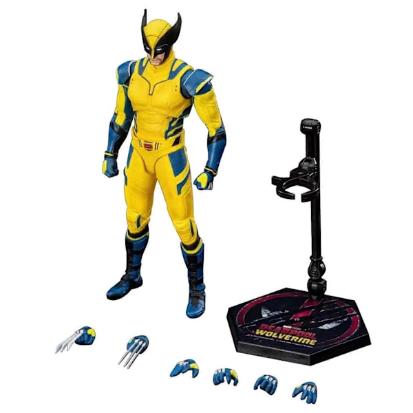 2024 Marvel Deadpool & Wolverine Actionfigurer av ZD Toys i Ask - Wolverine