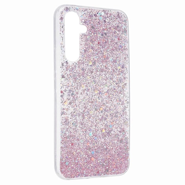 Glitterdeksel til Samsung Galaxy A35 5G, ripebestandig TPU-skall [HK] Style A Multicolor