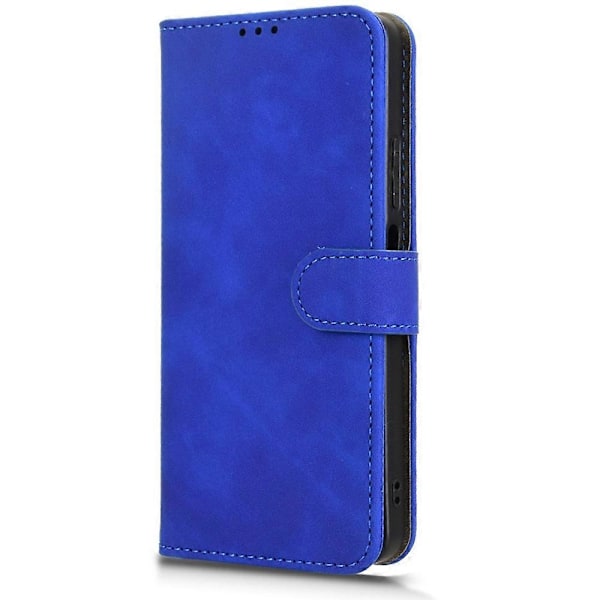 Oppo A5 Pro 5G Nahkakotelo Iho Tuntuu Pudotussuojattu Lompakko Käännettävä Puhelinkotelo [HK] Multicolor Blue