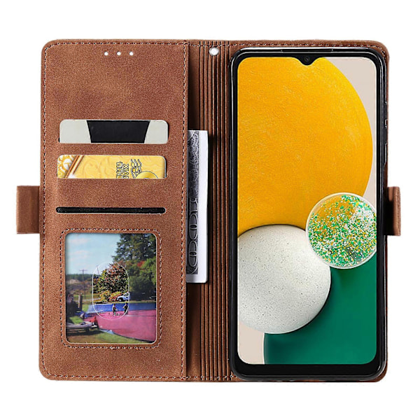 Plånboksfodral för Samsung Galaxy A16 RFID-skydd Ställ Läder Telefonskal [HK] Green
