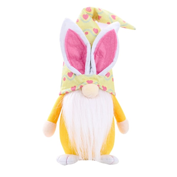 Påske Gnomes Bunny Decoration 40 cm Dverg Ansiktsløs dukke Plysj kanindukke Barn[HK] A