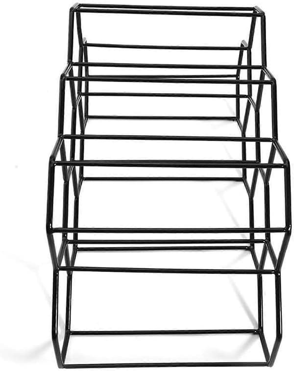 Vinstativ i metall, frittstående, 9 flasker