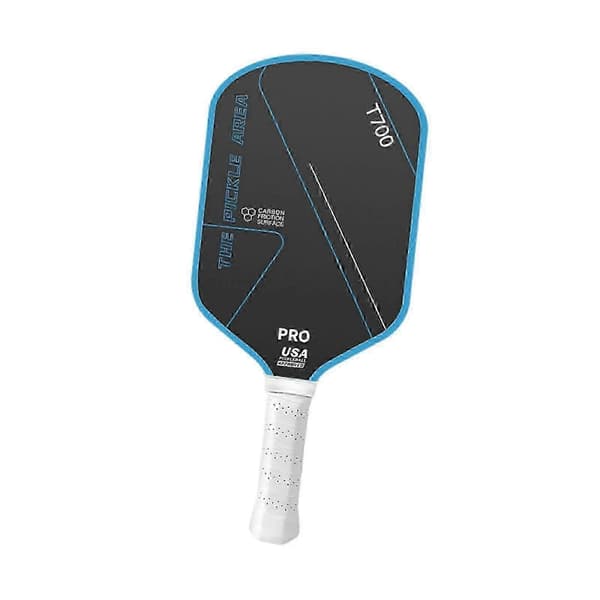Pickleball Paddle Kolfiber Pickleball Racket Ergonomisk PP Honeycomb Core[HK] Blue Edge