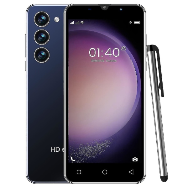 S23 Smartphone 5-tommer 512mb+ 4g hukommelse 1500mah Ultralang, udsøgt udendørs sportstelefon[HK] Black