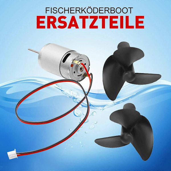 Propellermotor og venstre/høyre propellbeskyttelse fiskebåt reservedeler jy[HK] Left and Right motor