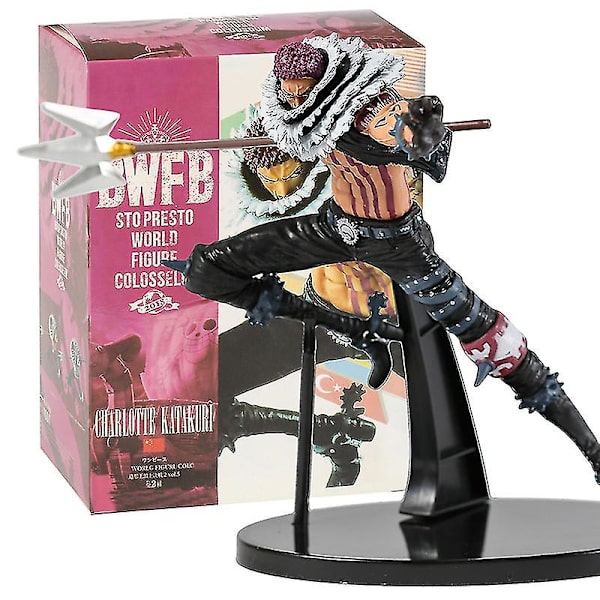 Anime Koa King Of Artist Charlotte Katakuri PVC Figur Samlarmodell Leksak[HK] 16cm box