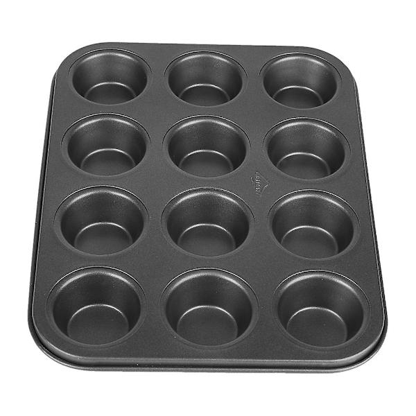 HKK  Profesjonell 12-kopps muffinsform  Yorkshire pudding  Cupcake-brett bakeware Non Stick