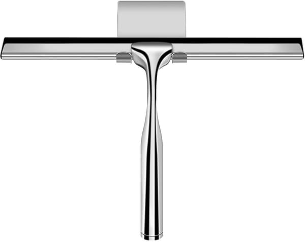 Baderomsskrubber med veggmontering, rustbestandig, 12 cm lang, dusjskrubber[HK]