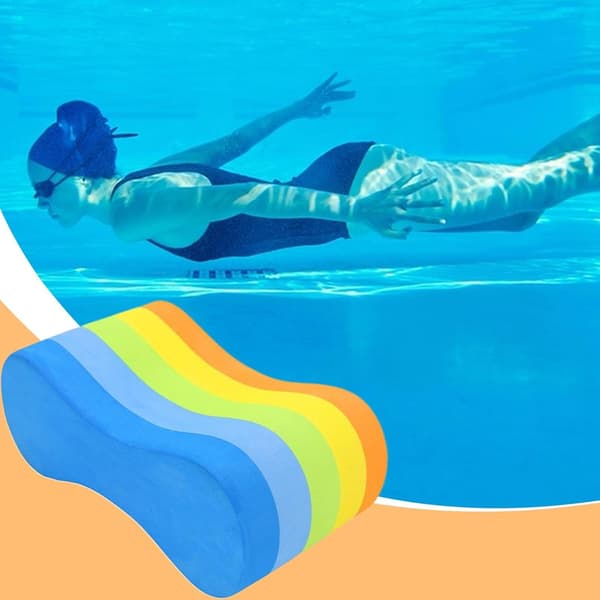 Svømme Pull Float - EVA Pool Træningshjælp, Ben Float til Svømning | til Voksen Ungdom Begynder Overkropsstyrke Pool Vandsport Sum[HK]