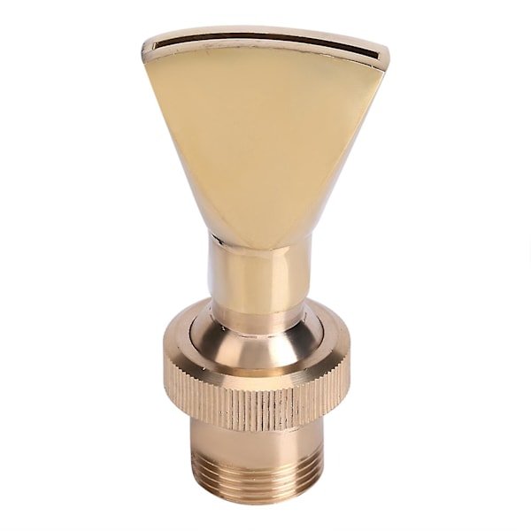 HKK Messing Vifteformet Springvanddyse DN15 & DN20 Sprinklerhoved