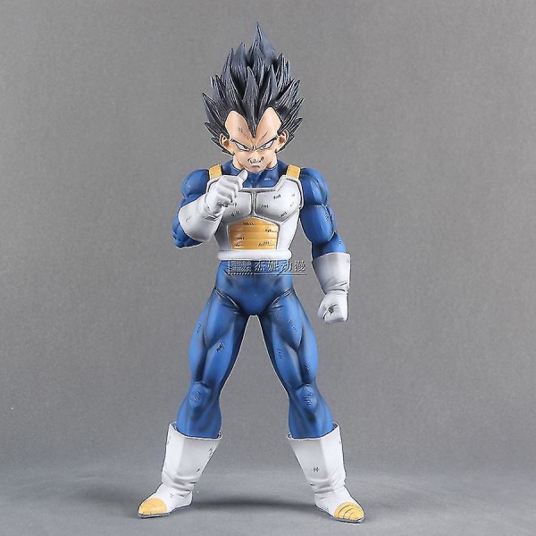 27cm Dragon Ball Z Majin Vegeta Anime Figur Selvudløser Dbz Super Saiyan Actionfigurer Pvc Statue Figurine Model Legetøj Gave[HK] With retail box 30cm High quality3