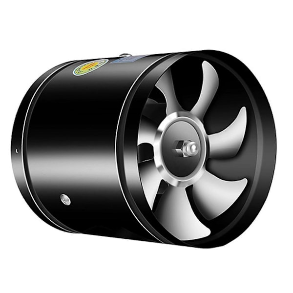 Emhætte Tovejs Røgsugning Bas Støjreduktion Stabil Drift Super Sugekraft Stærk Vind Ventilation Fortykket Blade Ensartet Ai[HK] Black 4Inch