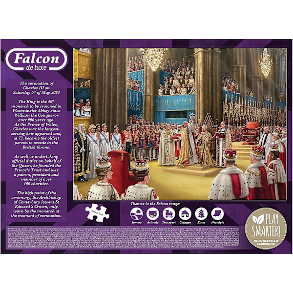 Falcon Deluxe Kongens Kroning Puslespill (1000 Brikker)[HK] 1000 Pieces