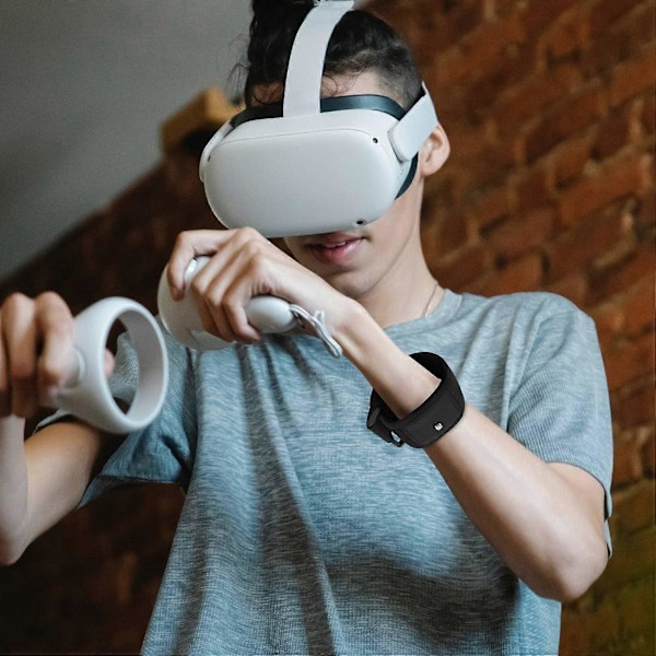 VR Tracker Bälte Tracker Remhållare för Vive VR Tracker Bälte Handrem 2ST[HK] black