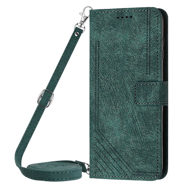 PU-fodral för Motorola Edge 50 Pro[HK] Green