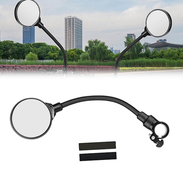 Cykel Spegel Cykel Backspeglar Justerbar Säkerhet Cykling Scooter (HK)