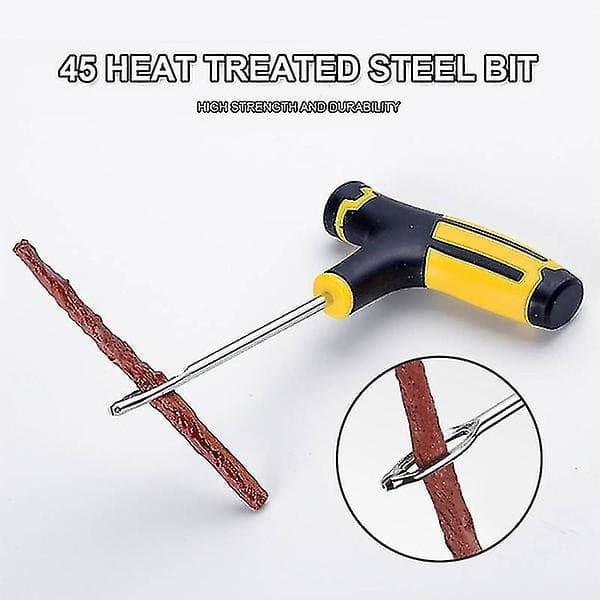 Däckreparationssats med gummiremmar för dubbfri däckreparation, 1 set [HK]