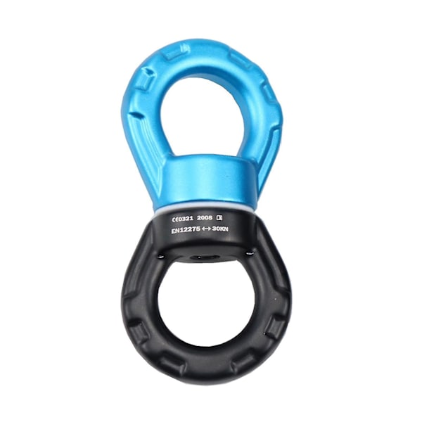 Aerial Dance Swing Spinner Hanger Swing Swivel för utomhusbruk[HK] Blue Black