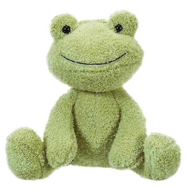 Kawaii Frog Plys Legetøj Blødt udstoppet dyr Frø Plys Figur Dukke Pude Dukke Fødselsdagsgaver til børn Hk[HK] 23cm