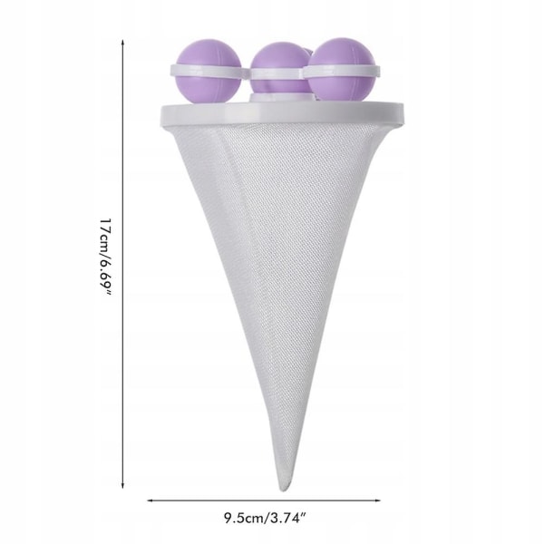 3 kpl Uivaa Hiusten Suodatusverkkoa Pesukoneen Villan Poistamiseen, Pesukoneen Puhdistusverkkolaukku[HkkK]