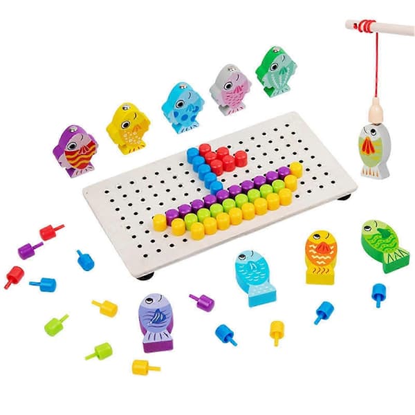 DIY Mosaik Puslespil Legetøj til Småbørn[HK]